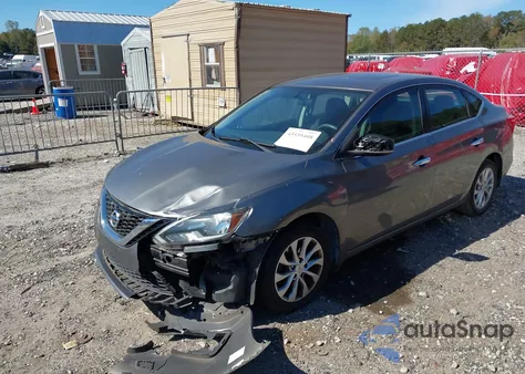 2017 Nissan Sentra Sv z USA, uszkodzony, nr VIN 3N1AB7AP2HY375587